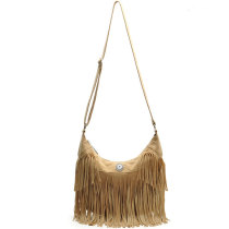 Hot new style leather fashion tassel bag fit 18mm snap button jewelry