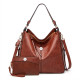 Women's bags, shoulder messenger, portable large-capacity tote bag fit 18mm snap button jewelry