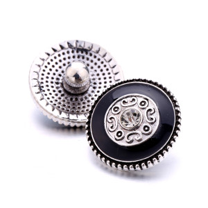 20MM  rhinestone design enamel  Metal snap buttons