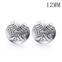 12MM  snap silver plated  interchangable snaps jewelry