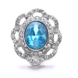 20MM  rhinestone design  Metal snap buttons