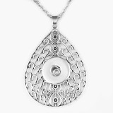 Water drop scorpion elephant   Necklace 80CM chain silver  fit 20MM chunks snaps jewelry  necklace for women