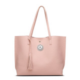 Single-shoulder large-capacity fashion handbag tote bag fit 18mm snap button jewelry