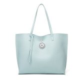 Single-shoulder large-capacity fashion handbag tote bag fit 18mm snap button jewelry