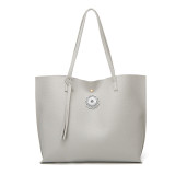 Single-shoulder large-capacity fashion handbag tote bag fit 18mm snap button jewelry