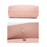 Single-shoulder large-capacity fashion handbag tote bag fit 18mm snap button jewelry