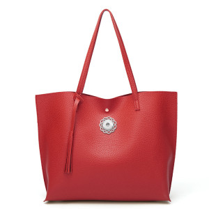 Single-shoulder large-capacity fashion handbag tote bag fit 18mm snap button jewelry