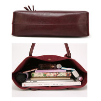 Women's tote bag large capacity women's single shoulder bag fit 18mm snap button jewelry