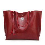 Women's tote bag large capacity women's single shoulder bag fit 18mm snap button jewelry