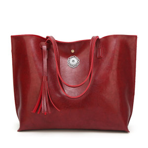 Women's tote bag large capacity women's single shoulder bag fit 18mm snap button jewelry