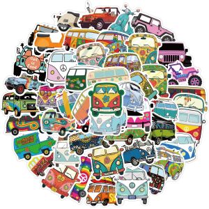 50 pieces of hip-hop style outdoor bus stickers stickers decorative luggage laptop waterproof removable stickers
