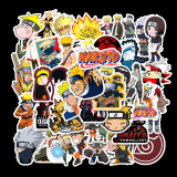50pcs Cartoon movie graffiti stickers decorative suitcase notebook waterproof detachable stickers