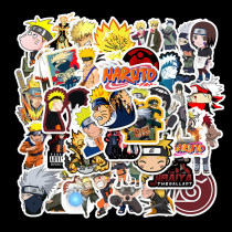 50pcs Cartoon movie graffiti stickers decorative suitcase notebook waterproof detachable stickers