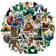50 Sasquatch graffiti stickers decorative suitcase notebook waterproof removable stickers