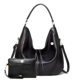 Hollow ladies casual large-capacity one-shoulder messenger handbag fit 18mm snap button jewelry