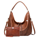 Hollow ladies casual large-capacity one-shoulder messenger handbag fit 18mm snap button jewelry