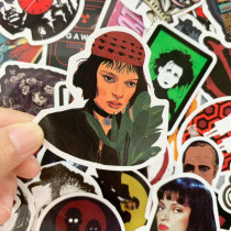 50 classic movie stickers personalized motorcycle trolley case stickers cartoon waterproof stickers