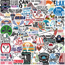 50pcs Hockey team graffiti stickers decorative suitcase notebook waterproof detachable stickers