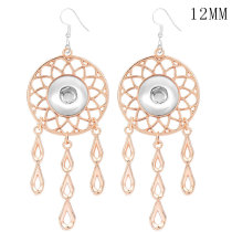 Dream Catcher Earring Material Copper Zinc Alloy Earrings charms fit 12MM snap button jewelry