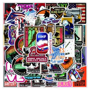 50pcs hockey  graffiti stickers decorative suitcase notebook waterproof detachable stickers