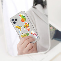 50pcs  Parrot  graffiti stickers decorative suitcase notebook waterproof detachable stickers