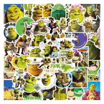 50pcs Cartoon monster  graffiti stickers decorative suitcase notebook waterproof detachable stickers