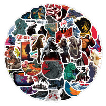 50pcs  Popular movies  graffiti stickers decorative suitcase notebook waterproof detachable stickers