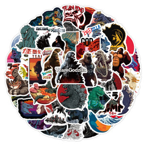 50pcs  Popular movies  graffiti stickers decorative suitcase notebook waterproof detachable stickers