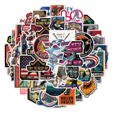 50pcs hockey  graffiti stickers decorative suitcase notebook waterproof detachable stickers