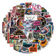 50pcs hockey  graffiti stickers decorative suitcase notebook waterproof detachable stickers