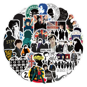 50pcs  Famous movies  graffiti stickers decorative suitcase notebook waterproof detachable stickers