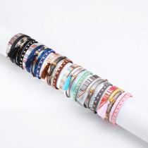 Multilayer tassel bracelet colorful leather ladies bracelet