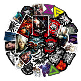 50pcs  Wizard  games  graffiti stickers decorative suitcase notebook waterproof detachable stickers