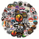 50pcs  Mountain bike outdoors  graffiti stickers decorative suitcase notebook waterproof detachable stickers