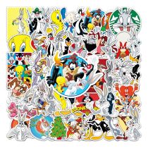 50pcs  Bugs Bunny  graffiti stickers decorative suitcase notebook waterproof detachable stickers