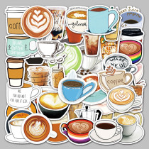 50pcs Cartoon hippo  graffiti stickers decorative suitcase notebook waterproof detachable stickers