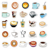 50pcs Cartoon hippo  graffiti stickers decorative suitcase notebook waterproof detachable stickers