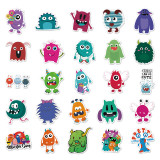 50pcs Little monster  graffiti stickers decorative suitcase notebook waterproof detachable stickers