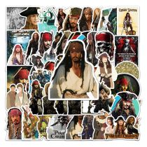 50pcs  classic movie  graffiti stickers decorative suitcase notebook waterproof detachable stickers