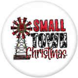 20MM Christmas  Nurse  Print  glass  snaps buttons