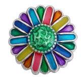 20MM  design Rhinestone enamel Metal snap buttons