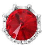 20MM red design Rhinestone enamel Metal snap buttons