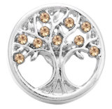 20MM Orange design Rhinestone enamel Metal snap buttons