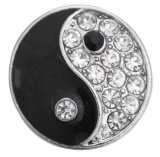 20MM  design Rhinestone enamel Metal snap buttons