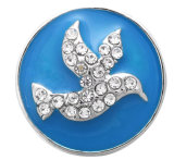 20MM  design Rhinestone enamel Metal snap buttons