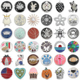 20MM  design Rhinestone enamel Metal snap buttons