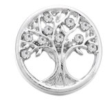 20MM White design Rhinestone enamel Metal snap buttons