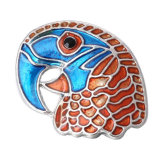 20MM Orange design Rhinestone enamel Metal snap buttons