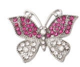 20MM Rose red design Rhinestone enamel Metal snap buttons