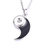 Necklace 80CM chain silver  fit 20MM chunks snaps jewelry necklace for women
